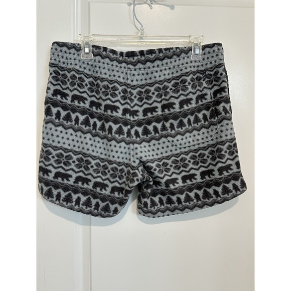 Chubbies Midwinter's Night Dream Fleece Lounge Shorts Bear Print Size M 5.5" - Picture 3 of 7